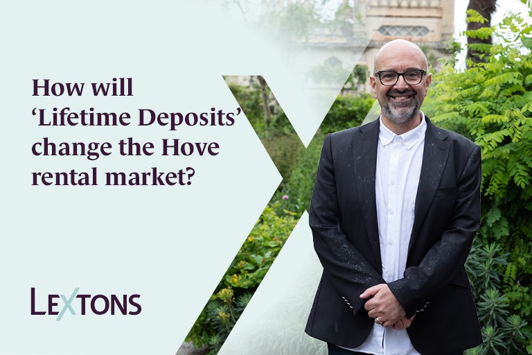 With Hove tenants deposits totalling £82,229,180, how will ‘Lifetime Deposits’ change the Hove rental market?
