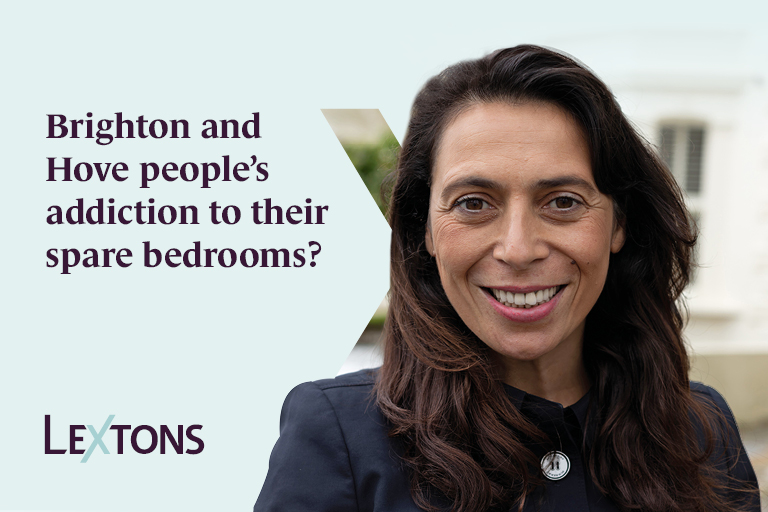 Brighton and Hove people’s addiction to their spare bedrooms?