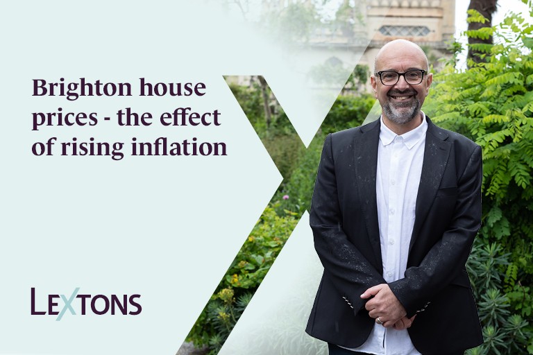 Brighton house prices - the effect of rising inflation