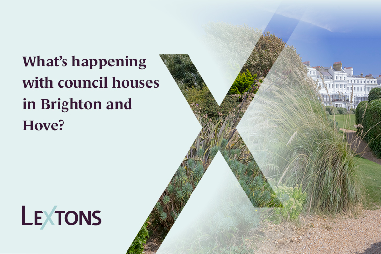 What’s happening with council houses in Brighton and Hove?