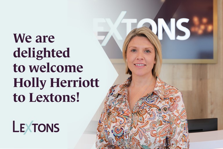 We are delighted to welcome Holly Herriott to Lextons!