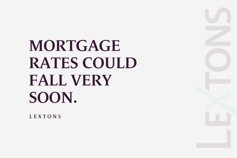 Mortgage rates could fall very soon